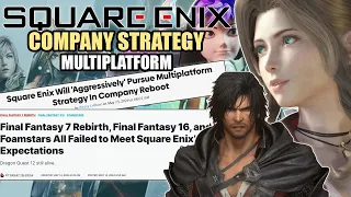 Square Enix plans to reboot the company after FF7 Rebirth & FF16 disappoints.