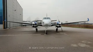 CLOSE START UP Beechcraft King Air C90GTx