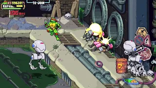 TMNT Shredder's Revenge King of the Spill gnarly in 2:46