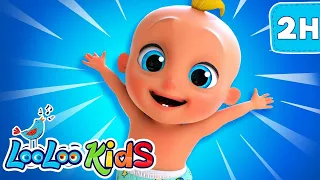 Skip to my lou + A 1 Hour Compilation of Children's Favorites - Kids Songs by LooLoo Kids