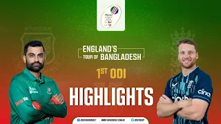 Modhumoti Bank Limited ODI Series: Bangladesh vs England | 1st ODI | Highlights