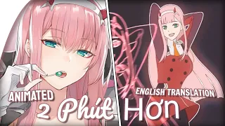 「Nightcore」Pháo - 2 Phút Hơn (KAIZ Remix) [Lyrics / translation] (NV)