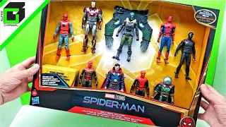 SPIDER-MAN No Way Home HASBRO (Complete Set) Target Exclusive 9 pack UNBOXING and REVIEW