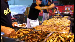 Street food from Italy  Majestic Grill With Pork Ribs, Sausages & Chicken, Churrasco, Picanha
