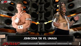 Full Match - John Cena '06 vs. Umaga: Raw|WWE 2K23