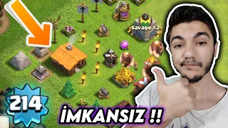 214 LEVEL KÖY BİNASI 1 HESAP !! (İmkansız !)- Clash Of Clans