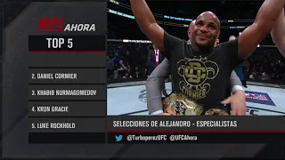 UFC Ahora: TOP 5 Especialistas