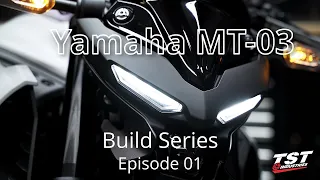 Yamaha MT-03 - First Ride (MT-03 Build Series Ep.1)