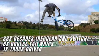 BMX PARK TRAINING SESSION, UCI BMX FREESTYLE, TOTAL BMX REVIEW - JOHN PAUL BIKES