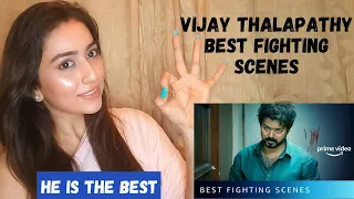 Non-stop Thalapathy Vijay - Best Fighting Scenes Reaction | Amazon Prime Video