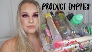 HUGE SUMMER 2020 PRODUCT EMPTIES  - TO BUY OR TO BIN?! | AMBER HOWE