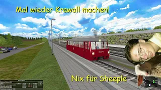 Lets Play Open Rails - Nürnberg - Ingolstadt im Ferkeltaxi - meine Rede gegen Konformismus