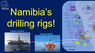 BIGGEST Oil Rigs are Offshore NAMIBIA