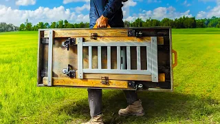 Building the Perfect PORTABLE Workbench // HANDHELD TOOLS ONLY!