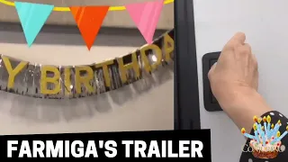 [STORIES IG] Vera Farmiga had a little surprise on her trailer in 2019