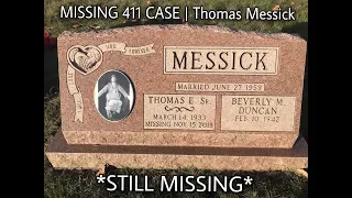 MISSING 411 CASE | THOMAS MESSICK DISAPPEARANCE  (David Paulides Missing Hunters Book)