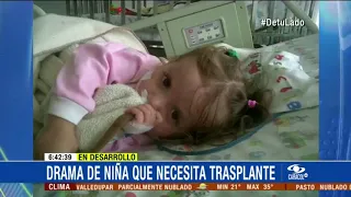 Bebé de cuatro años espera trasplante de corazón desde que nació