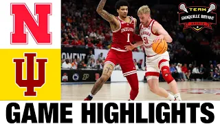 Nebraska vs Indiana Highlights | NCAA Men's Basketball | 2024 College Basketball