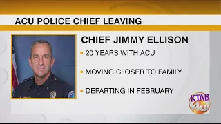 ACU Police Chief leaving after 20 years