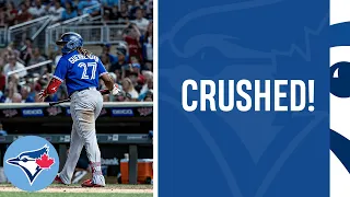 Vladimir Guerrero Jr. DEMOLISHES a 115 MPH home run!