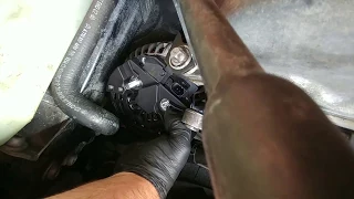 Mercedes W220 Alternator Install