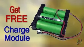 How to get FREE charge protection module for 18650 3 7v lithium lion battery cell   diy battery bank