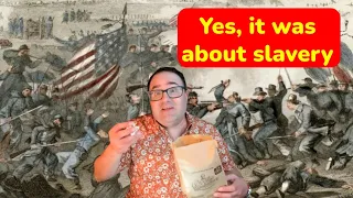 Was the American Civil War Fought Over Slavery?