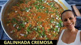 COMO FAZER GALINHADA CREMOSA E MUITO DELICIOSA + NOVIDADES