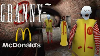 ГРЕННИ 3 В MCDONALD'S // Granny 3 in McDonald's mod.