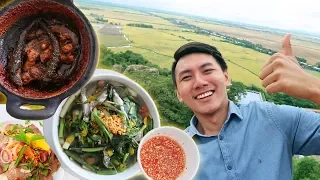 Bữa ăn ở khách sạn sang trọng nhất nhì miền Tây trên đỉnh núi |Du lịch Châu Đốc, An Giang