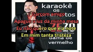 dama de vermelho karaoke zezo #karaokeosterremotos