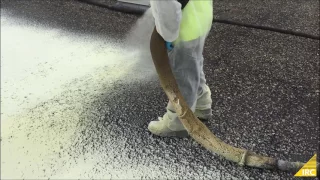 Spray Foam over Gravel BUR