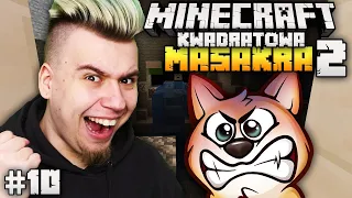 SKOPIOWAŁ MOJĄ MASZYNĘ! MANDZIO vs NEXE! Minecraft Kwadratowa Masakra 2 #10