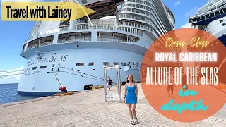 Royal Caribbean Allure of the Seas Biggest Ship to Sail From Texas In Depth - Galveston Inaugural