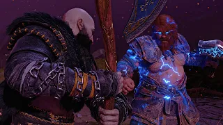 God of War Ragnarok - Thor GMGoW New Game Plus 2nd Boss Fight [4K 60FPS] [PS5]