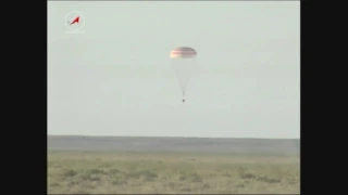 Space Station Expedition 51 Crew Lands in Kazakhstan