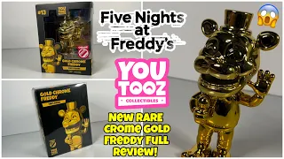 FNAF Gold Chrome Freddy YouTooz Full Review!!!