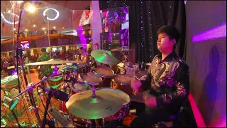 Samuel Stefano - Hatiku Percaya medley Lebih Dari Pemenang | GBI Emunah Solo Baru #drumcam