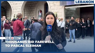 Thousands Bid Farewell to Pascal Sleiman