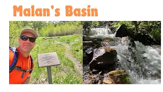 I hiked to Malan's Basin today!!