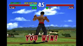 Tekken 2 Law hard run