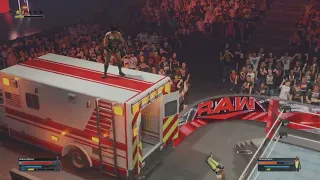 My First WWE2K24 Ambulance Match!