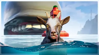 I Got Eaten by a Mythical Sea Monster - Goat Simulator 3