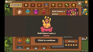 NEW UPDATE event Gold Golem Boss in Taming.io