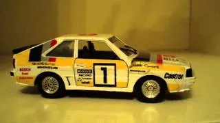 AUDI SPORT QUATTRO S1 Scale Model 1:24 - Only 224 cars of this Sport Quattro were built