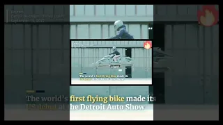 World's first flying bike, made in Japan. #flyingbike #shorts