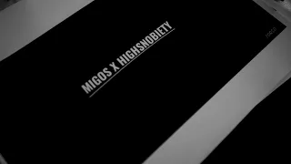 Migos BTS with Highsnobiety