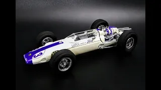 1963 Dan Gurney Ford Lotus 29 Indy Car V8 1/25 Scale Model How To Paint Assemble Engine Body Chassis