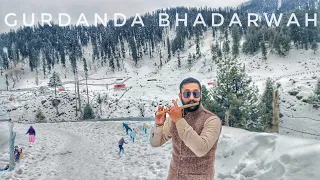 Bhaderwah to Gurdanda trip during snowfall | Jannat in India