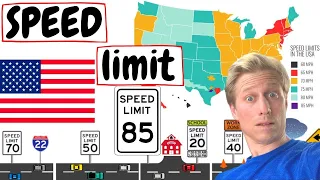 Speed limit USA🚨: NO speed limit highway in the USA?😱What´s highest speed limit in America?🚗
